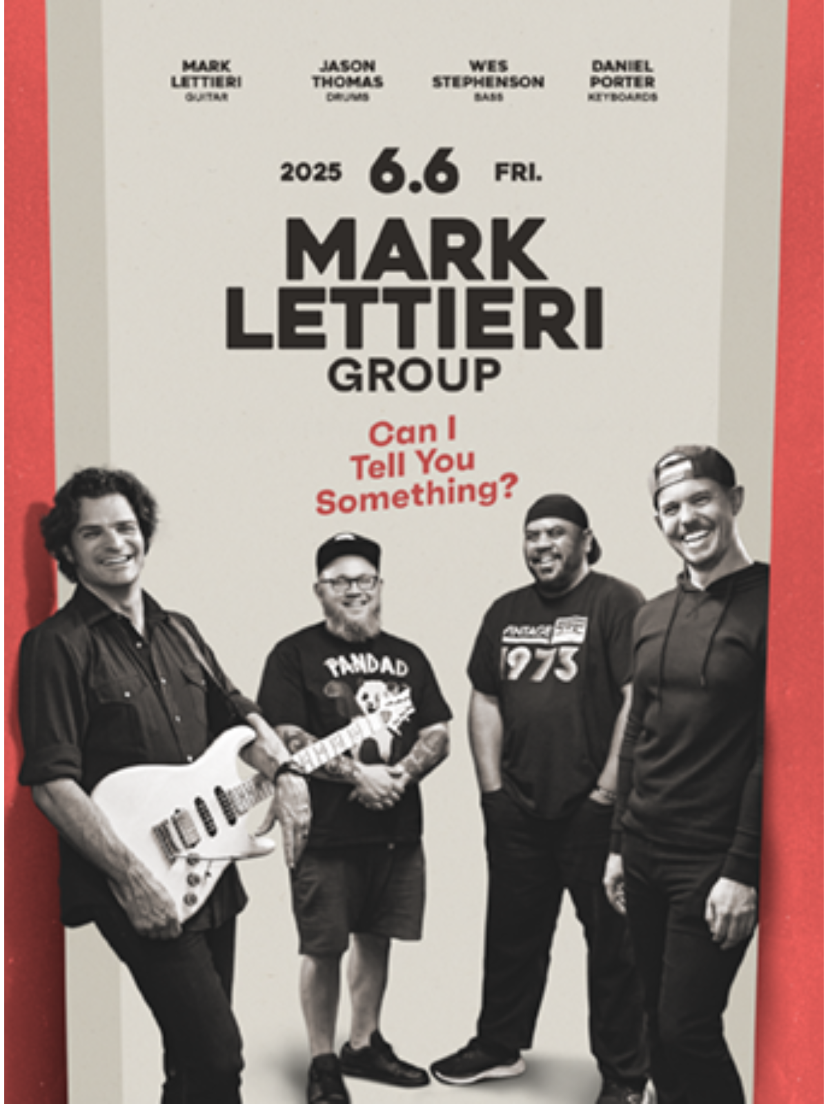 【上海站】上海｜6.6 Mark Lettieri Group点燃跨界即兴火花
