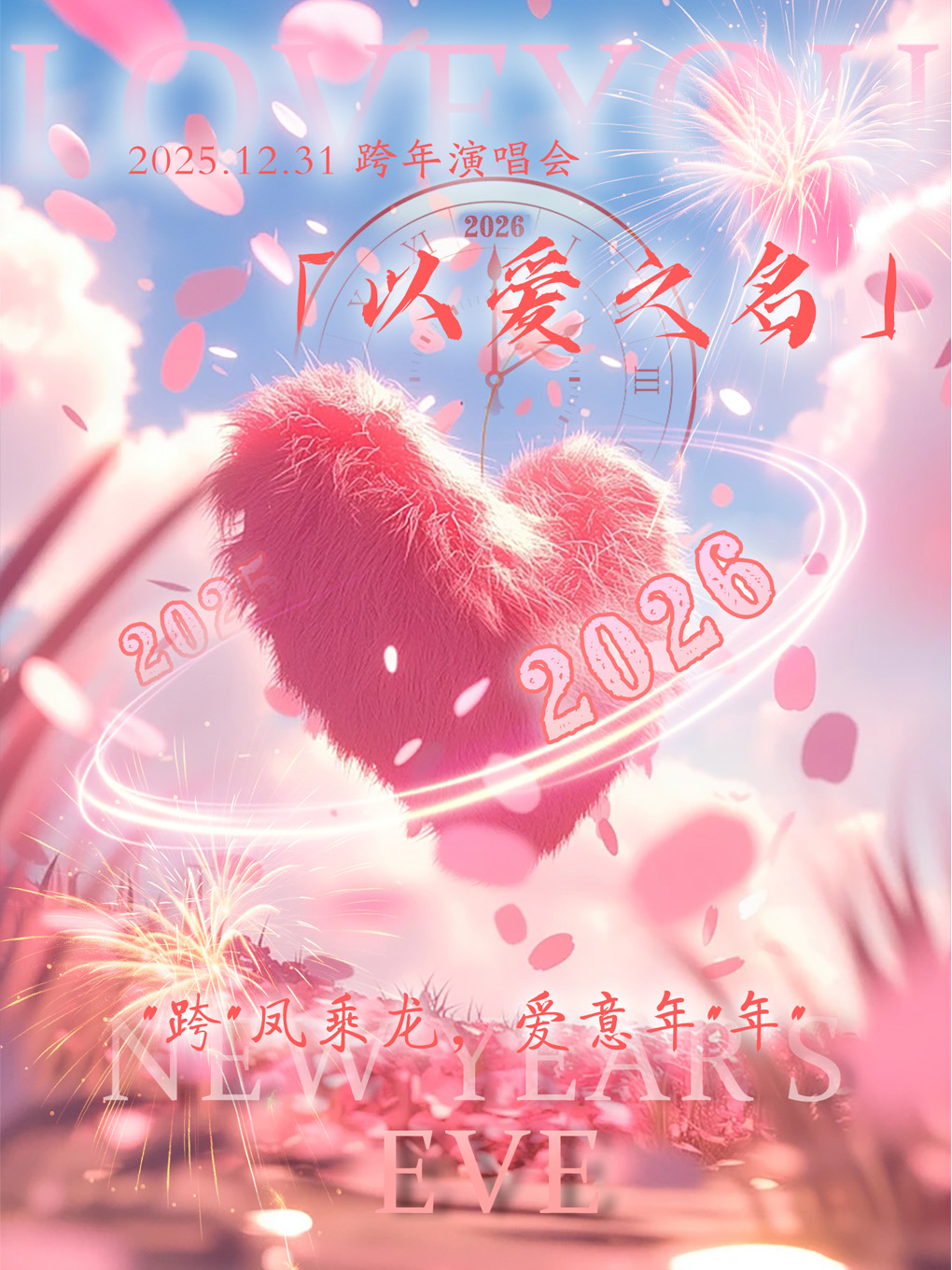 【北京站】2026跨年演唱会「以爱之名」—北京站