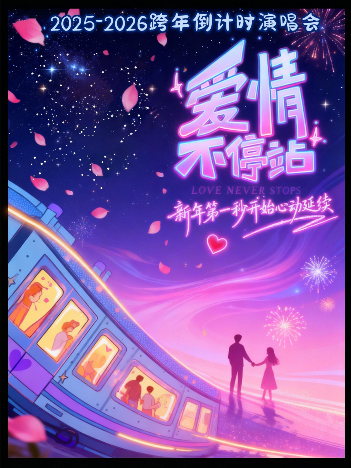 【长沙站】2025-2026跨年倒计时『爱情不停站』演唱会｜新年第一秒开始心动延续--长沙站