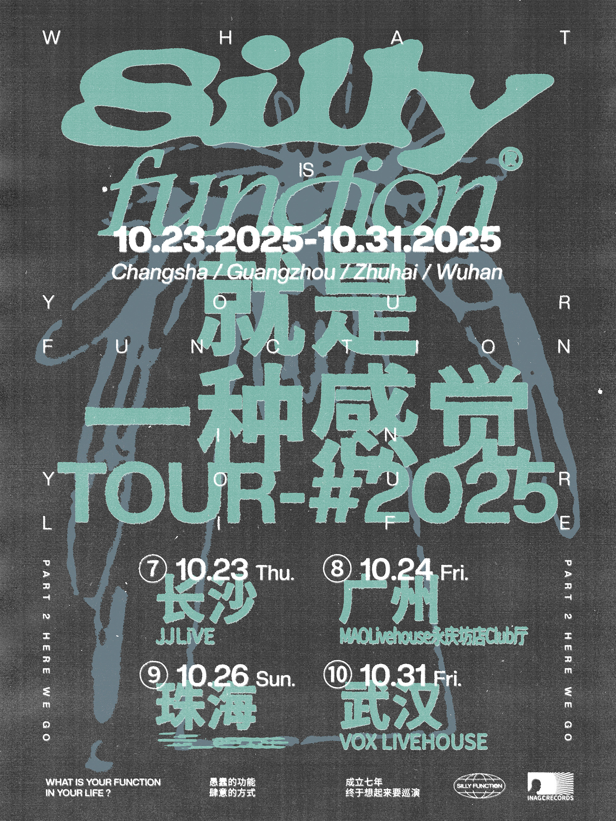 【武汉站】Silly Function「就是一种感觉」2025巡演