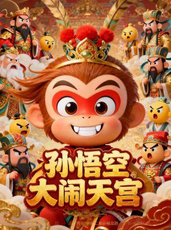 雍和宫沉浸式换装互动经典儿童剧《西游记之大闹天宫》国潮魔幻舞台剧海报