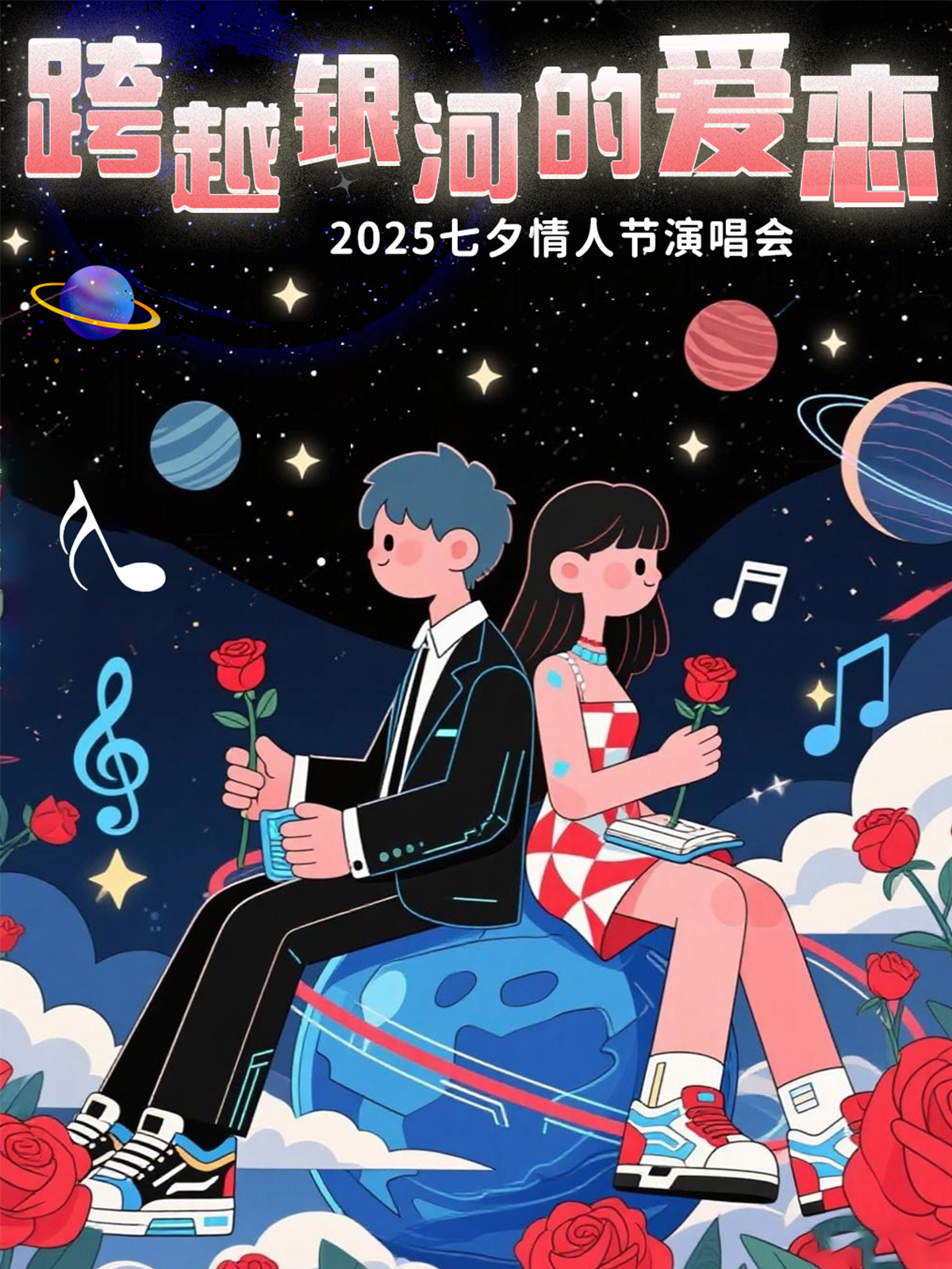 【重庆站】2025七夕情人节“跨越银河的爱恋”TOP情歌演唱会|此情不渝，星月可鉴 